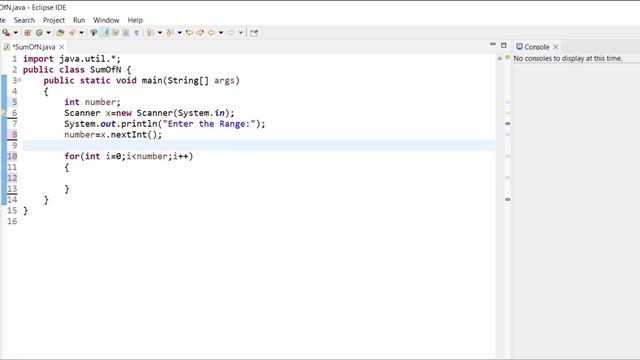 #7 - Sum of N numbers in a given Range in JAVA in Tamil | 100 codes series | Vikash Codes смотреть онлайн