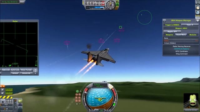 KSP - BD Armory - Su 27 vs F-15 смотреть онлайн