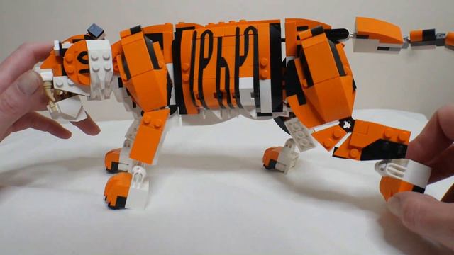LEGO Majestic Tiger Review (set 31129) смотреть онлайн