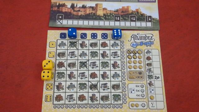 ALHAMBRA ROLL & WRITE смотреть онлайн