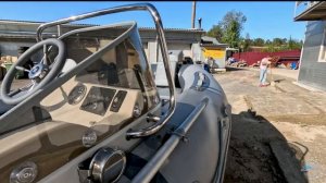 Алюминиевый РИБ Вояж 390 не стыдно оснащать!)