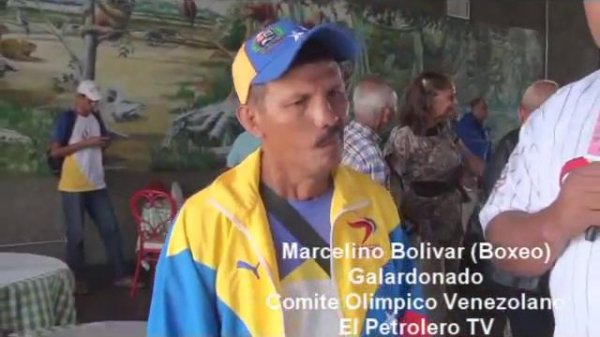 Marcelino Bolivar  Boxeo Galardonado por el Comite Olimpico Venezolana El Petrolero TV
