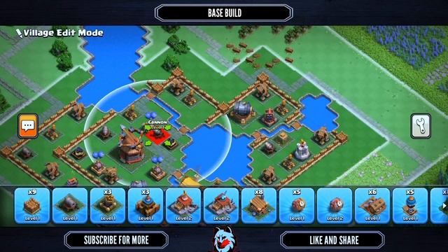 Builder's Workshop Level 2 Base Layout | Clan Capital Base | Builder's Workshop Base 2 Layout - Coc смотреть онлайн