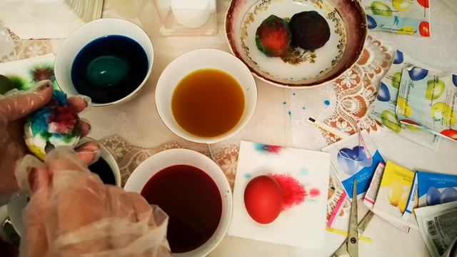 Как покрасить коричневые яйца к Пасхе#Клондайк_идей смотреть онлайн