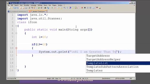 If condition In Java Tamil смотреть онлайн