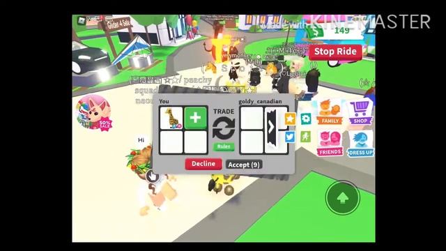Seeing offers for a giraffe!//adopt me//roblox смотреть онлайн