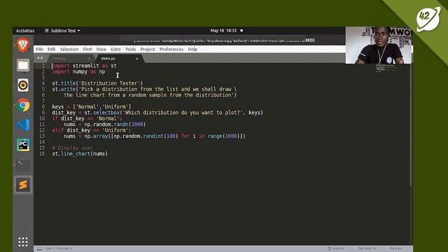 Streamlit: The Fastest Way to build Data Apps | Steven Kolawole | Conf42 Python 2021 смотреть онлайн
