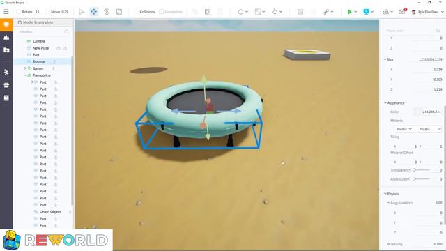 Reworld Engine Parts Speed & Physics смотреть онлайн