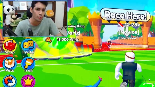 I Ran 9,458,142,654 And Becames The Fastest in Roblox RunStar Simulator смотреть онлайн