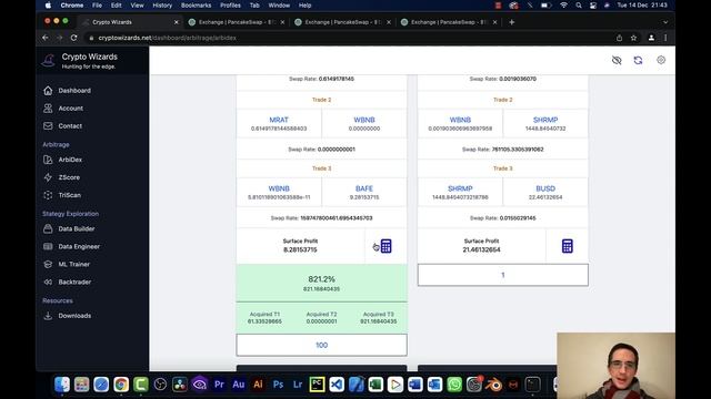 Pancakeswap V2 Crypto Triangular Arbitrage - You Were Right! смотреть онлайн