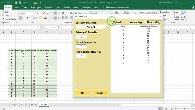 Sort Worksheet Ranges in Userform - Excel VBA смотреть онлайн
