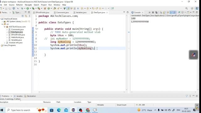 JAVA || Data Types #javaclasses #programming #datatypes #javawithanji #trending languages #anjigoud смотреть онлайн