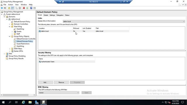 Group policy inheritance, blocking, enforcement, and filtering смотреть онлайн