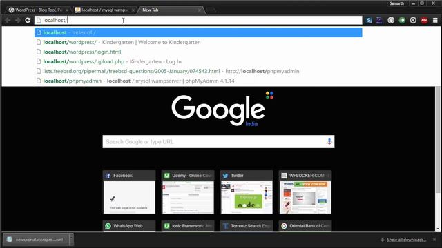 Installing Wordpress Locally смотреть онлайн