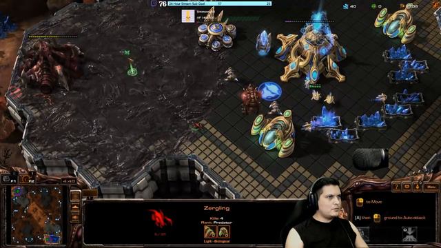 Zerg vs Protoss Do a little dance смотреть онлайн