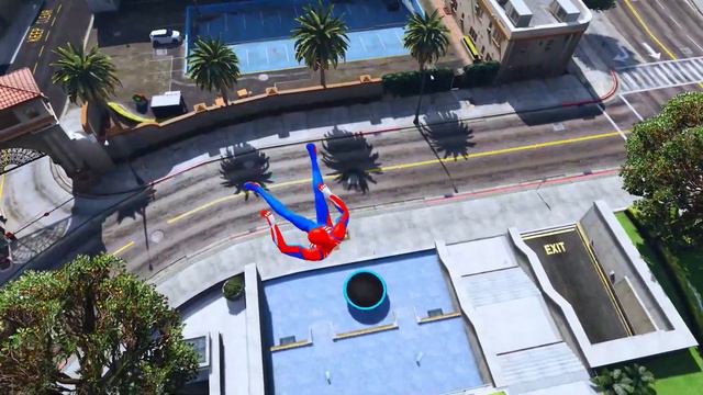 GTA 5 Ragdolls SPIDERMAN Jumps/Fails (Euphoria Physics) #18 смотреть онлайн