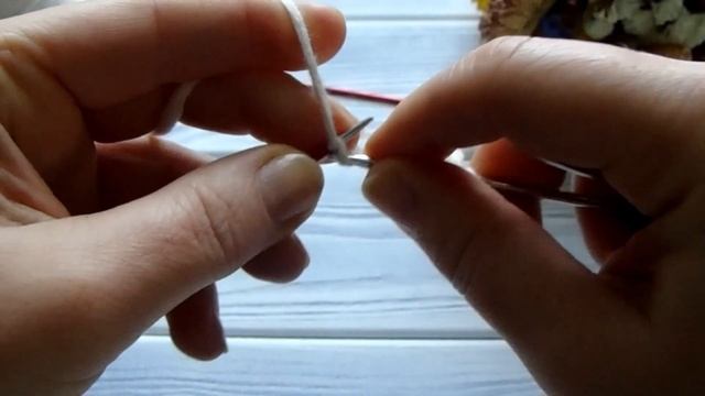 Как не перекрутив край сомкнуть большое количество петель в круг. смотреть онлайн