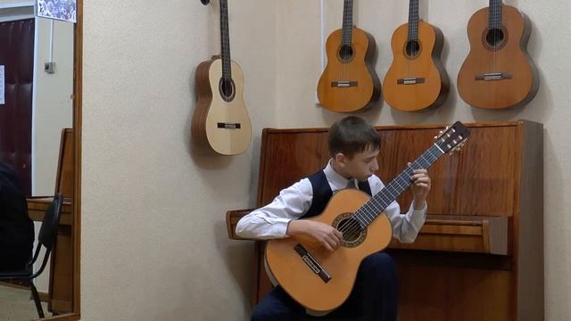 Э.Вилла-Лобос. "Прелюдия №4". смотреть онлайн