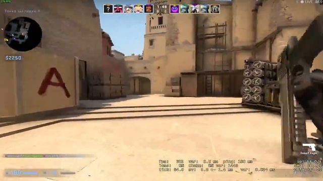 Выключил авик с 1 пули , как S1MPLE |Desert Eagle смотреть онлайн