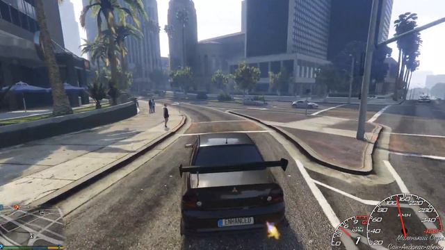 GTA 5 Mitsubishi Lancer EVO 8 МР гта 5 авто машина car #авто #car #gta5 #гта5 смотреть онлайн