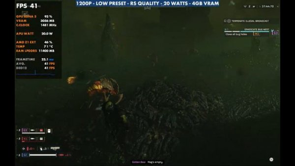 Helldivers 2 - Steam Deck & Legion Go Performance & Recommended Settings