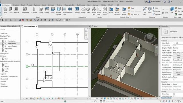 REVIT 2024 FOR ARCHITECTURE FOR BEGINNERS 7: PLACE DOORS AND WINDOWS смотреть онлайн