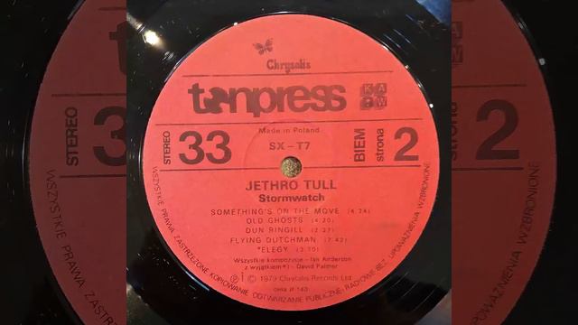 Jethro Tull. Stormwatch. Vinyl records. Винил. смотреть онлайн