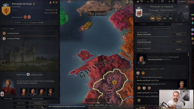 👉Crusader Kings 3 SUCESIÓN (+TRUCOS y CONSEJOS) 👈 HERENCIA DESVELADA al 100% [Tutorial español] 👑📓 смотреть онлайн