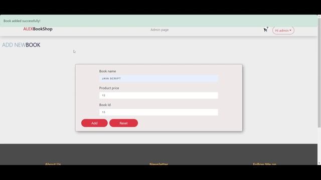 Book store APP - React JS #reactjs #bootstrap #html5 смотреть онлайн