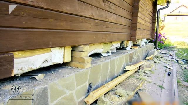 Замена сгнивших венцов Марал смотреть онлайн