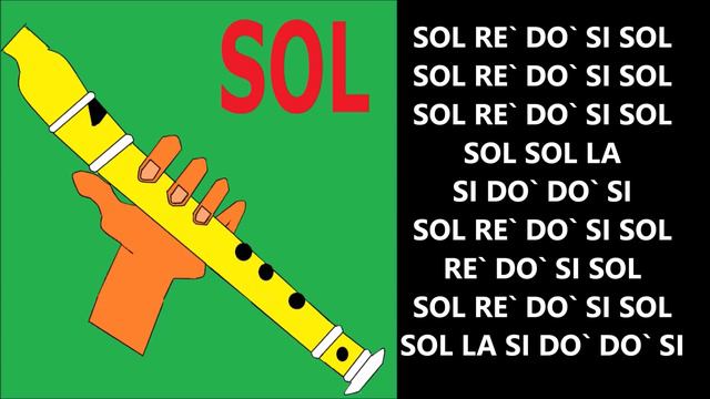 Yo quiero dormir, flauta dulce fácil, tutorial con animación, Mikecrack, easy flute recorder смотреть онлайн