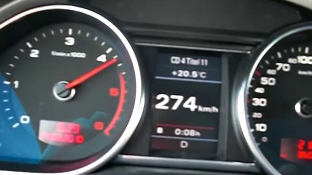 Audi Q7 V12 TDI  | 277 Km/h | Restricted Top Speed