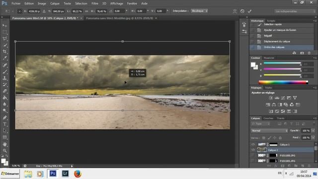 [TUTO] photoshop CS création part 2 "Remplacer le Ciel" смотреть онлайн