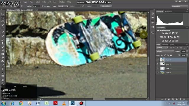 Instagram 3D Pop Out Photo Effects Photoshop Tutorial | Insta viral editing смотреть онлайн