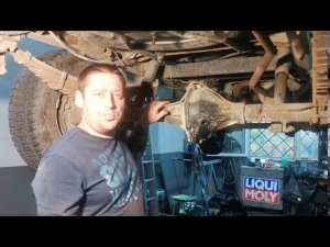 УАЗ замена масла в мосту и полуось