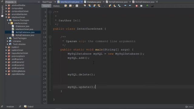 82) Interface Örneği - Efsane Java Dersleri (OOP) смотреть онлайн