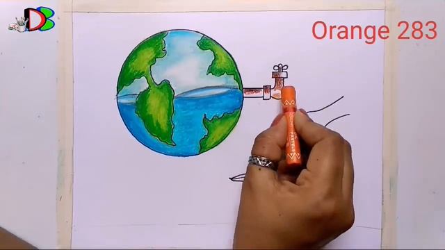How To Draw Save Water Save Earth Poster | World Environment Day Special Drawing for Beginners смотреть онлайн