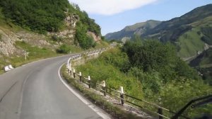 Грузия! Военно-грузинская дорога. Серпантины.