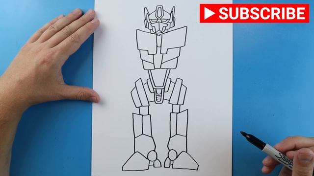 How to Draw OPTIMUS PRIME смотреть онлайн