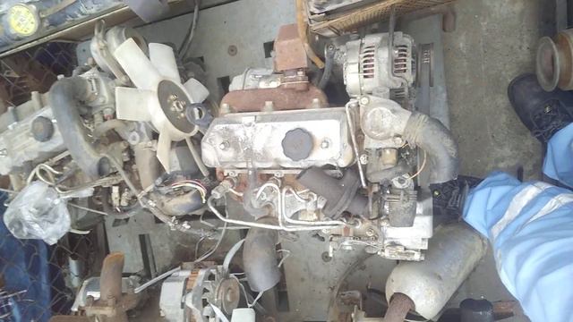 Máy Dầu Mitsubishi K3E, K3F, KE150 & ISEKI ; E383, E3112, E255 ; Máy Khá đẹp Chất Lượng Còn Lại Cao