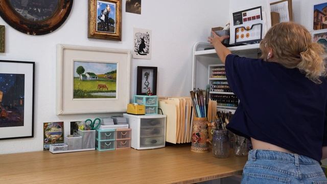 ★ art space reorganization (yeah, again) | with flexispot ★ смотреть онлайн