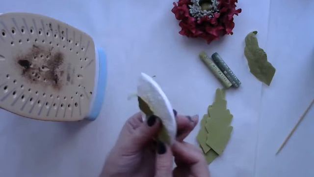 Мак из зефирного фоамирана ЧАСТЬ 2 смотреть онлайн