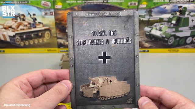 ÜBÄRragend! COBI 2514 SD.KFZ. 166 STURMPANZER IV BRUMMBÄR 💥 1:28 ▶️ UNBOXING & REVIEW смотреть онлайн