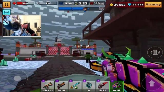 NINJA Shurikens are INSANE In Battle Royale | Pixel Gun 3D смотреть онлайн