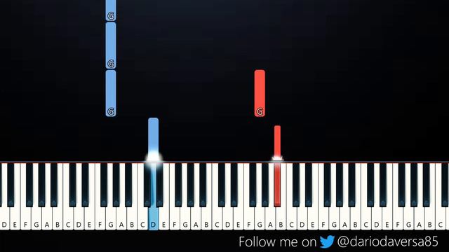 Talking Tom Gold Run - Run Theme (SLOW EASY PIANO TUTORIAL) смотреть онлайн