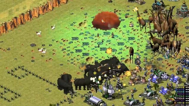 How scary is the animal migration in Red Alert?！ -Red Alert2 смотреть онлайн