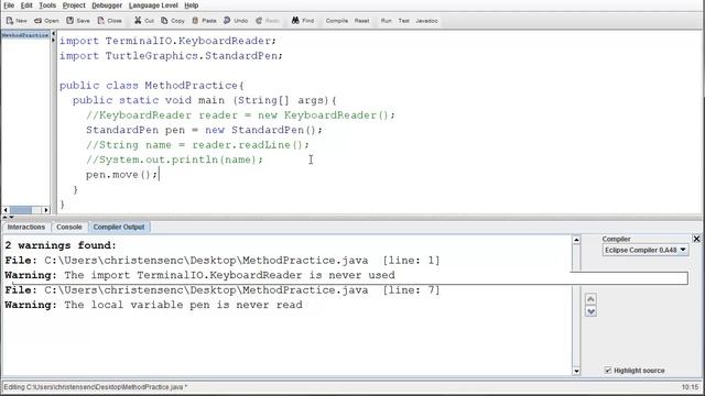 Java: Methods-Messages-Objects смотреть онлайн