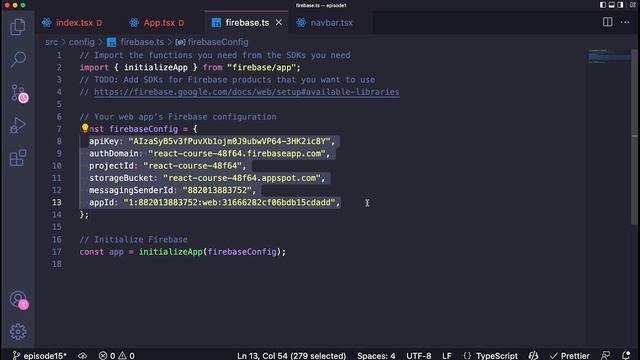 ReactJS Course [15] - Firebase Social Media Project (Part. 1) | Authentication смотреть онлайн