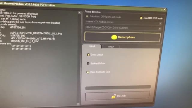 HUAWEI Y3 II UNLOCK AND BOOTLOADER KEY READ USING FURIOUSGOLD смотреть онлайн