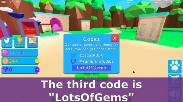 Bubble Gum Simulator All 5 New Codes | Gems and Coins (Roblox)